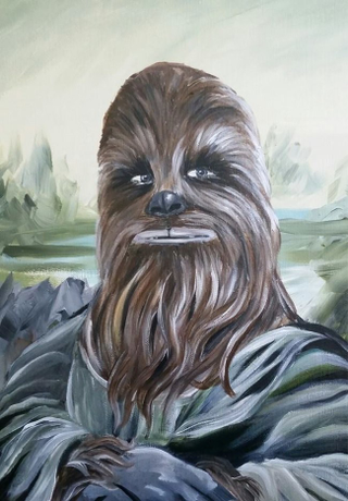 Illustration for article titled Chewbacca Is Beautiful As The Wookiee With The Pearl Earring (And More)